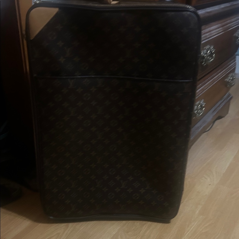 Louis Vuitton Dark Brown Monogram Travel Bag